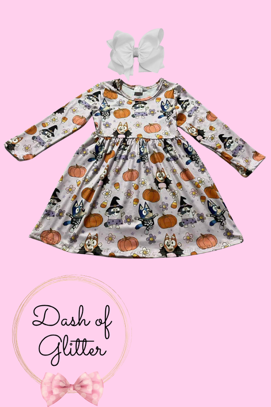 Blue Dog Costume Dress