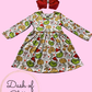 Gr*nch Cookies & Milk Dress