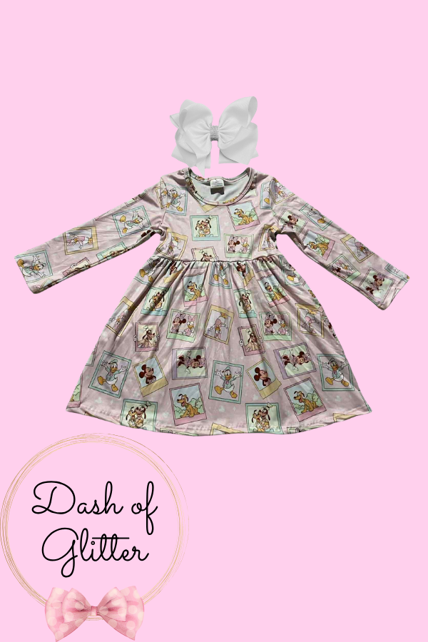 Clubhouse Polaroid Dress