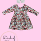 Floral Scary Friends Dress