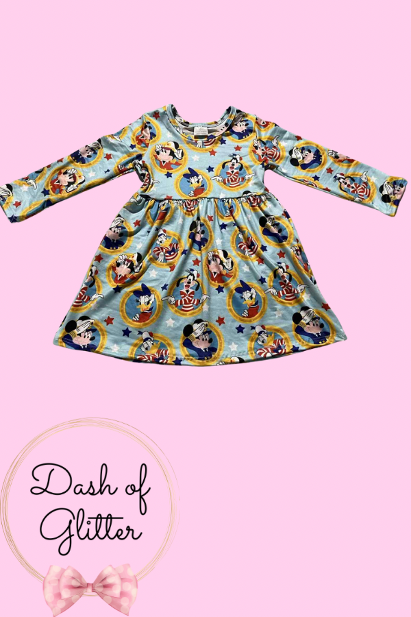 Clubhouse Friends Cruise Dress