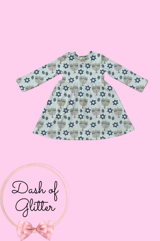 White Hanukkah Dress