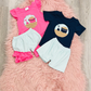 Blue Beach Short Set