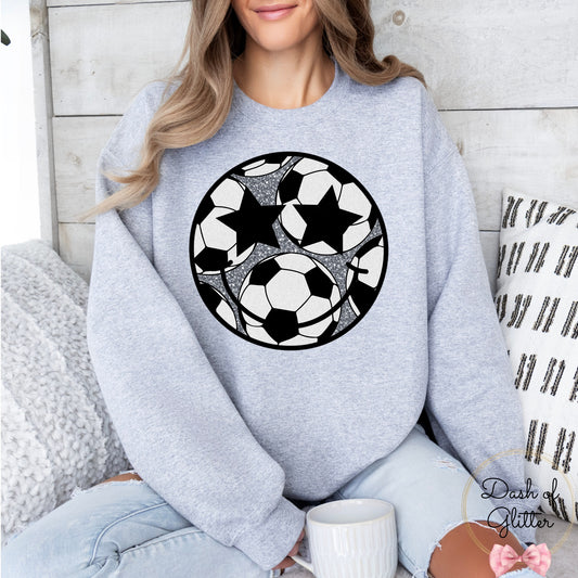 Preppy Soccer Sweatshirt