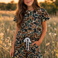Dark Camo Scallop Lounge Set