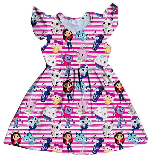 Stripe Kitty Dress