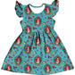 Teal Shell Dress
