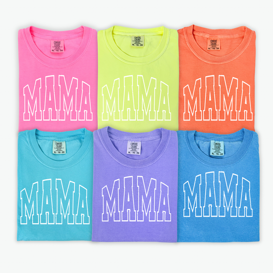 COMFORT COLORS-MAMA- MANY COLORS