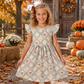 Vintage Pumpkin Dress