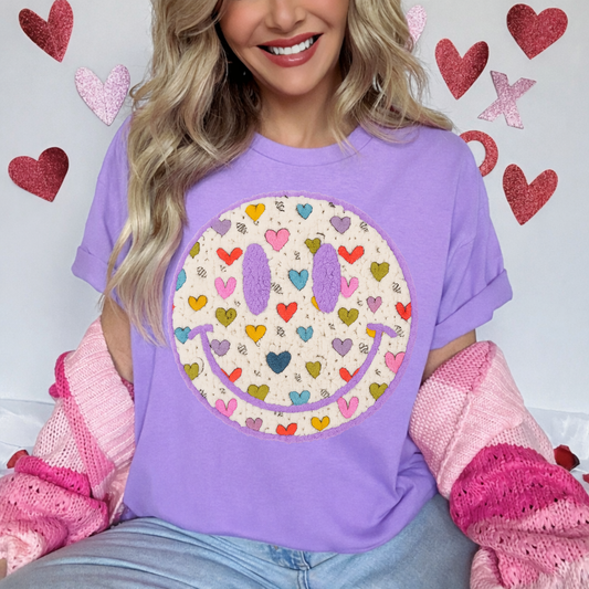 Fuzzy Heart Smiley