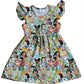 Young Princess Collage Dress