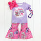 Lavender Barbie Pant Set