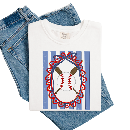 CC-Stripe Baseball Frame