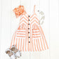 Stripe Button Down Dress-MANY COLORS