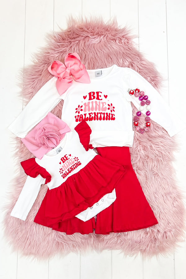 Be Mine Valentine Romper