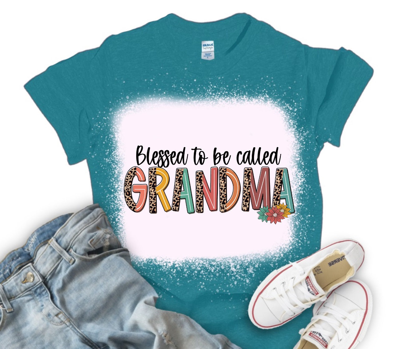 Blessed to be called Grandma-3 colors