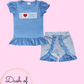 I love Dad Short Set