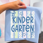 GRADE LEVEL- Blue Polka Dot Floral - LEAVE GRADE IN NOTES!