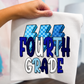 GRADE LEVEL- BLUE CHECKERED BOLT  - LEAVE GRADE IN NOTES! (Copy)