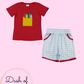 Boy Crayon Short Set