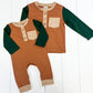 Fall Pocket Romper