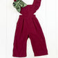 Burgundy Jumpsuit