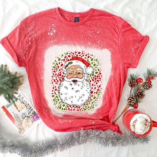 Christmas Leopard Santa-2 Colors