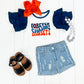 Forever Chasing Sunsets Denim Short Set