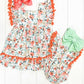 Coral Poppy Dress