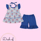 Royal Flag Short Set