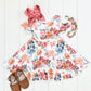 Fall Floral Dress