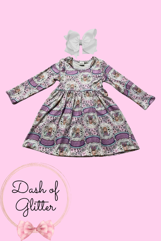 Frozen Globe Dress