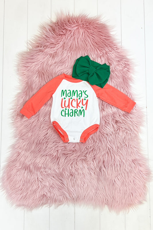 Unisex-Mama's Lucky Charm Onesie
