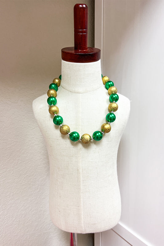 Green & Gold Necklace