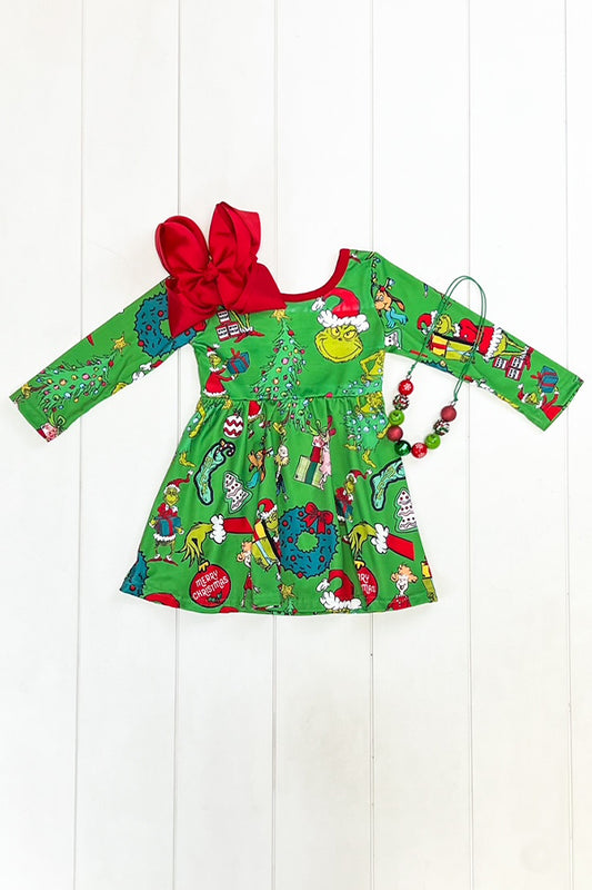 Green Grinch Dress