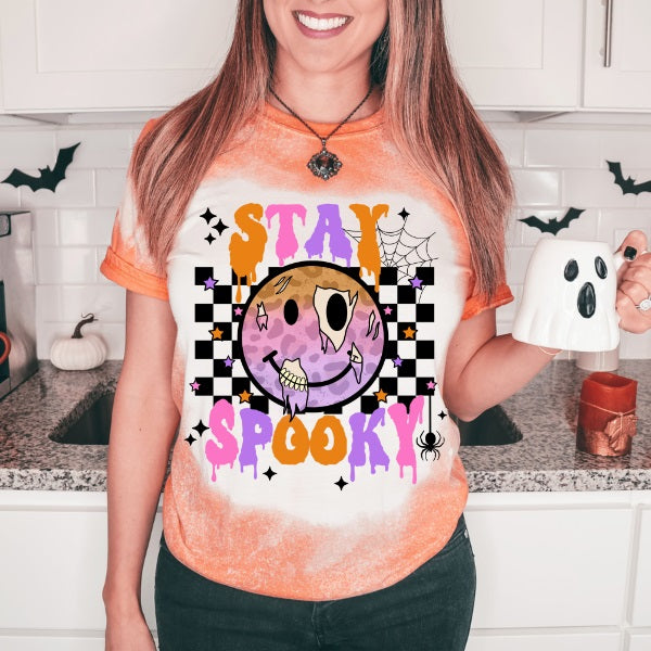 Checkered Stay Spooky-2 Colors