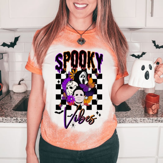 Checkered Spooky Friends