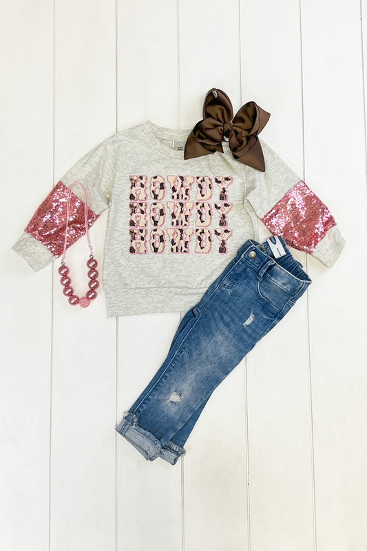Howdy Sequin Top