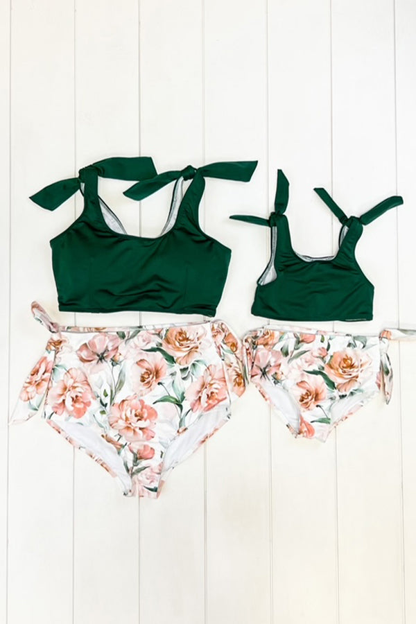 Mama & Me- Hunter Floral Swim