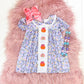 Lavender Floral Turkey Dress