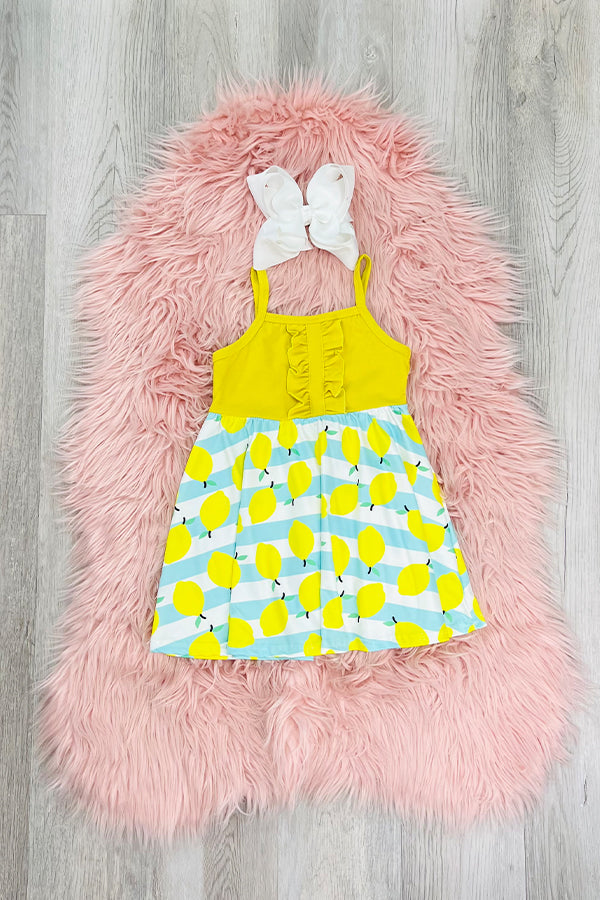 Yellow Lemon Dress