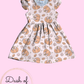 Light PInk Pumpking Bow