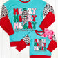 Mama & Me- Merry Christmas Bolt Top