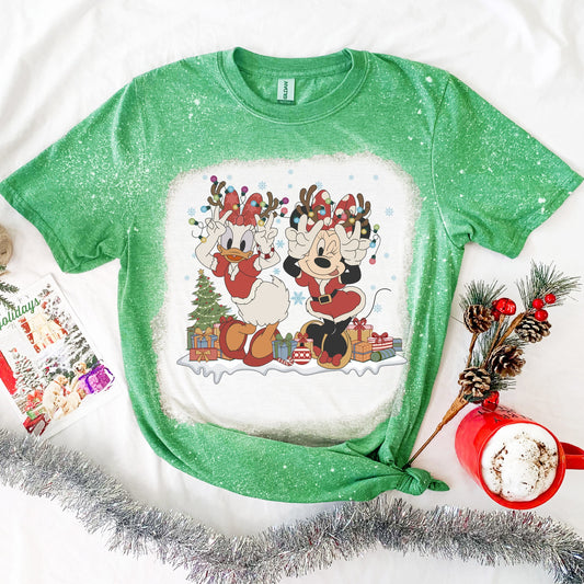 Minnie & Daisy Christmas-2 COLORS