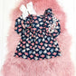 Navy Daisy Dress