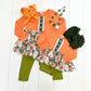 Orange & Olive Floral Pant Set