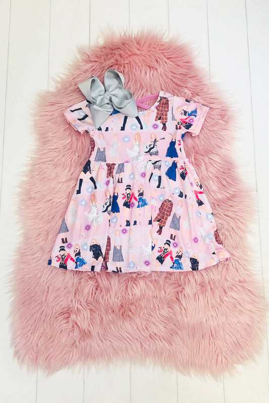 Pink Taylor Dress