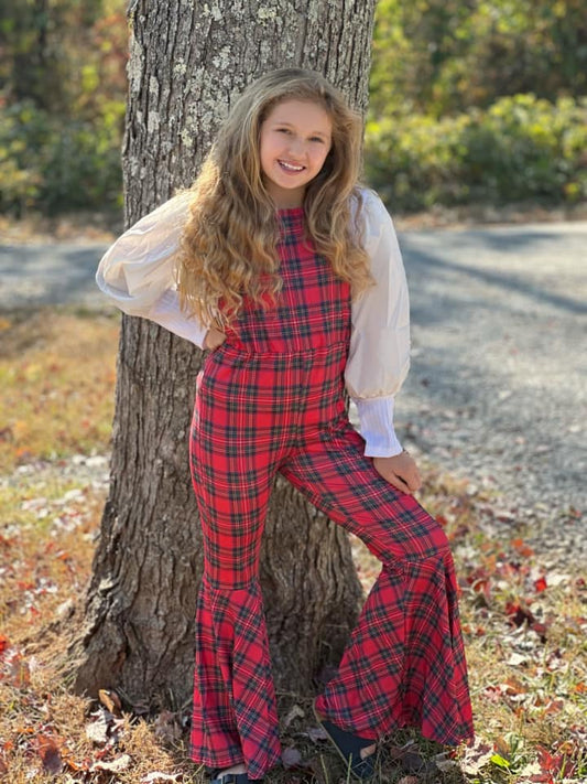 Christmas Plaid Jumper