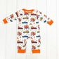 Pumpkin Patch Truck Romper