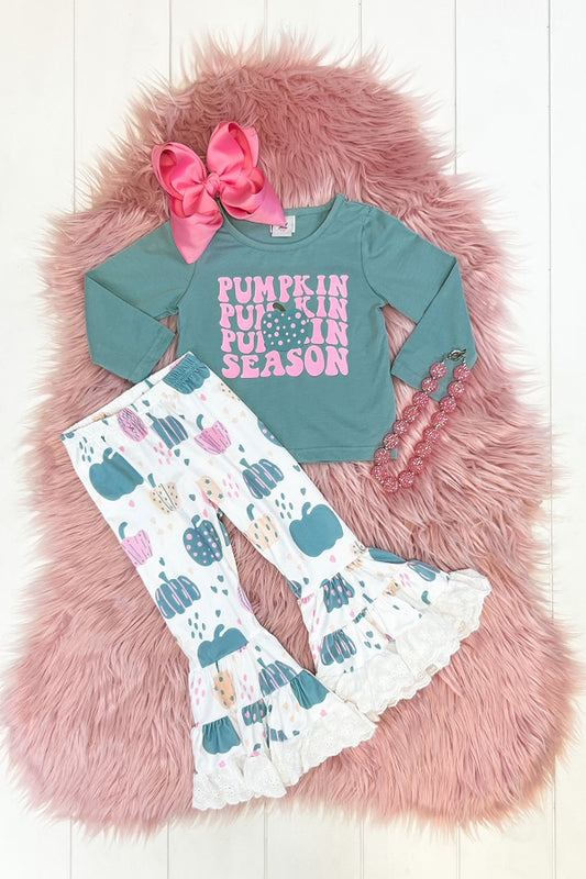 Pumpkin Season Bell Pant Set